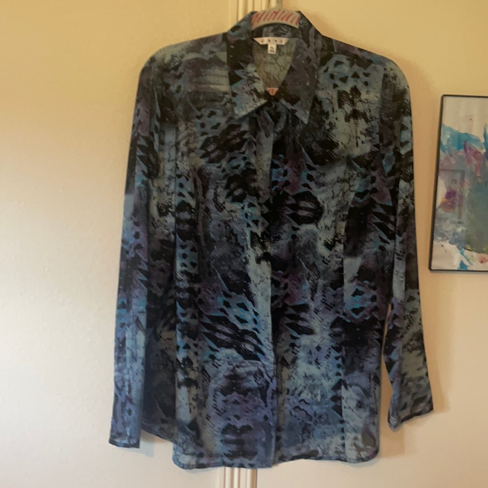 CAbi sheer blouse